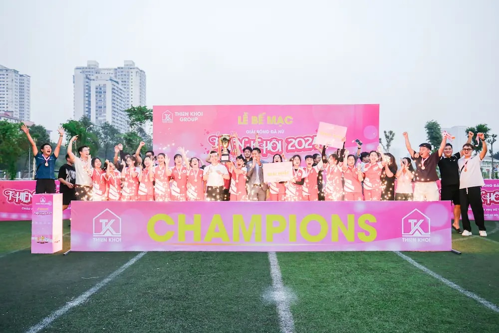 Giải bóng đá nữ Thiên Khôi 2024