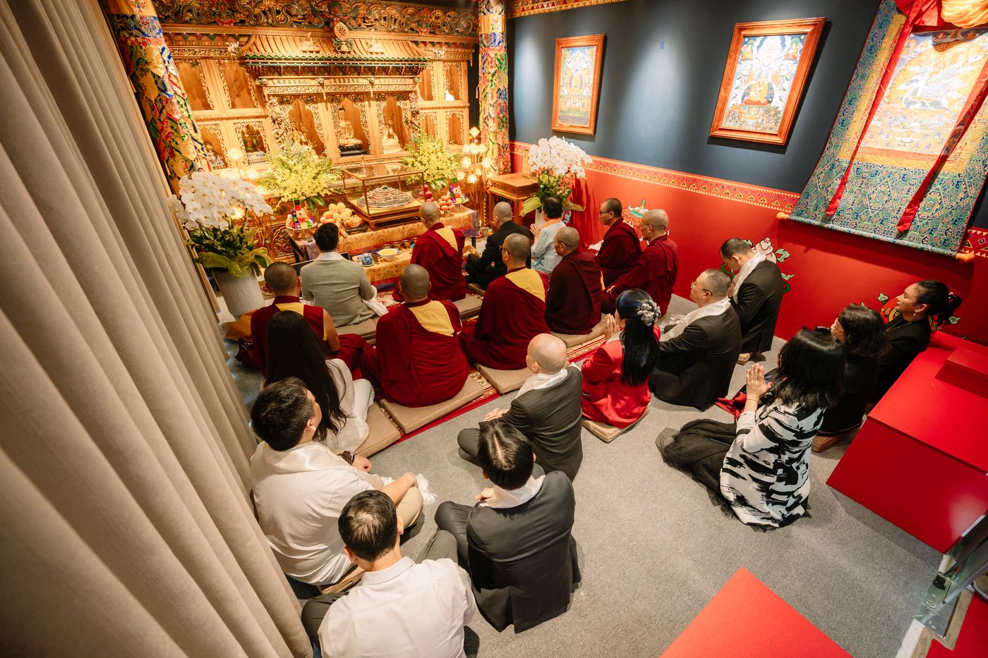 Thiên Khôi Group thành kính nghênh đón đoàn Ngài Rinpoche Neten Tulku Tenzin Gelek